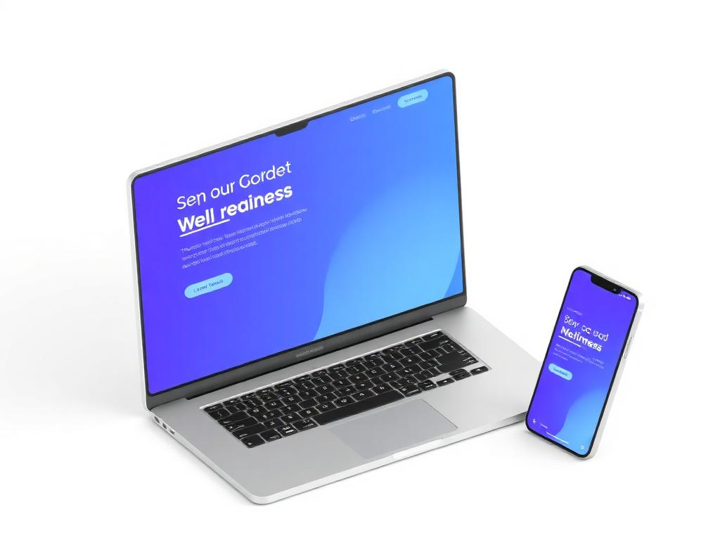 Mockup del sitio Dritto — Corporativo · Colombia